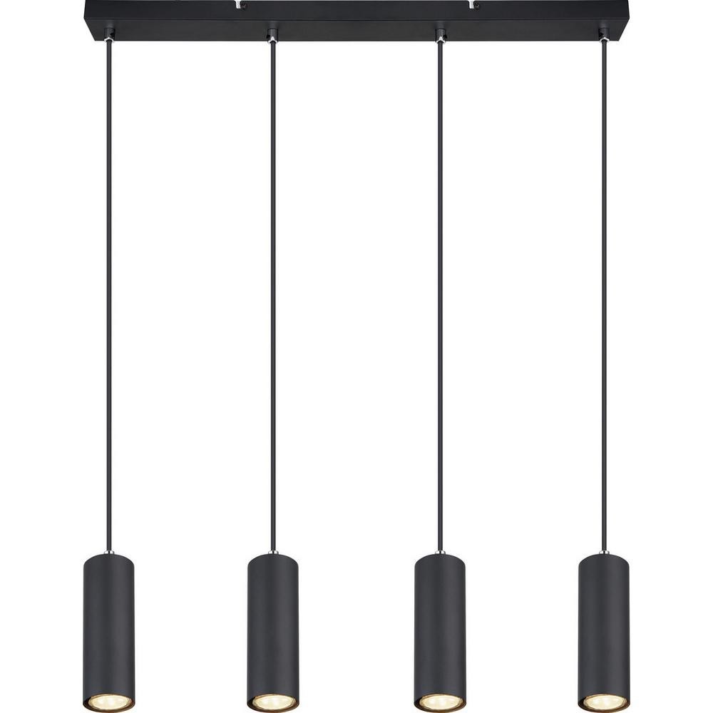 Závesné Svietidlo Witmo,v: 120cm, Čierna