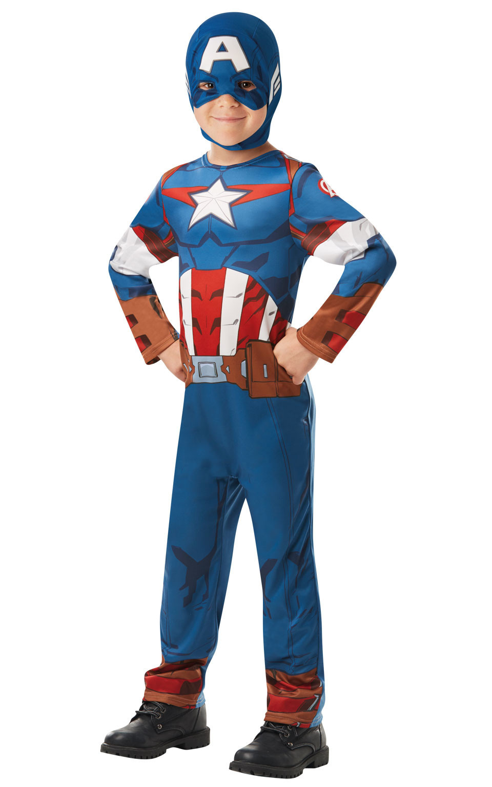 Rubies Kostým Captain America detský Veľkosť - deti: L