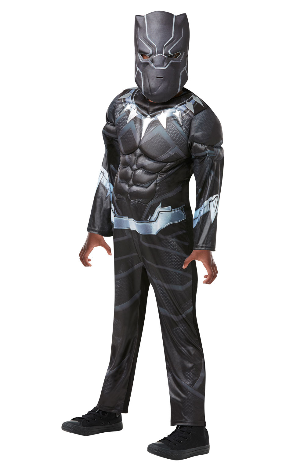 Rubies Detský kostým Black Panther Deluxe Veľkosť - deti: S