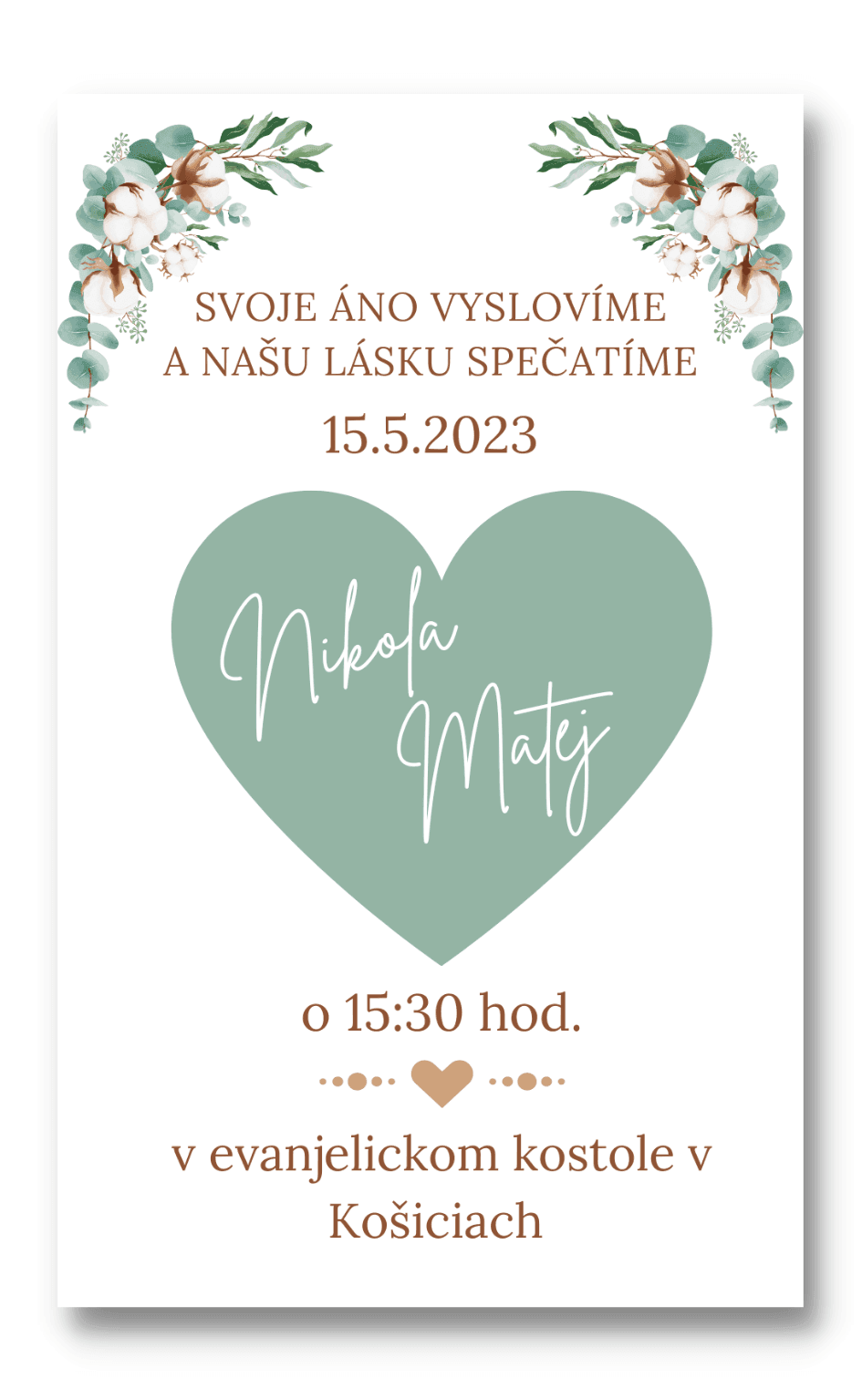 Personal Oznámenie - Mint Folk Počet kusov: od 1 ks do 10 ks