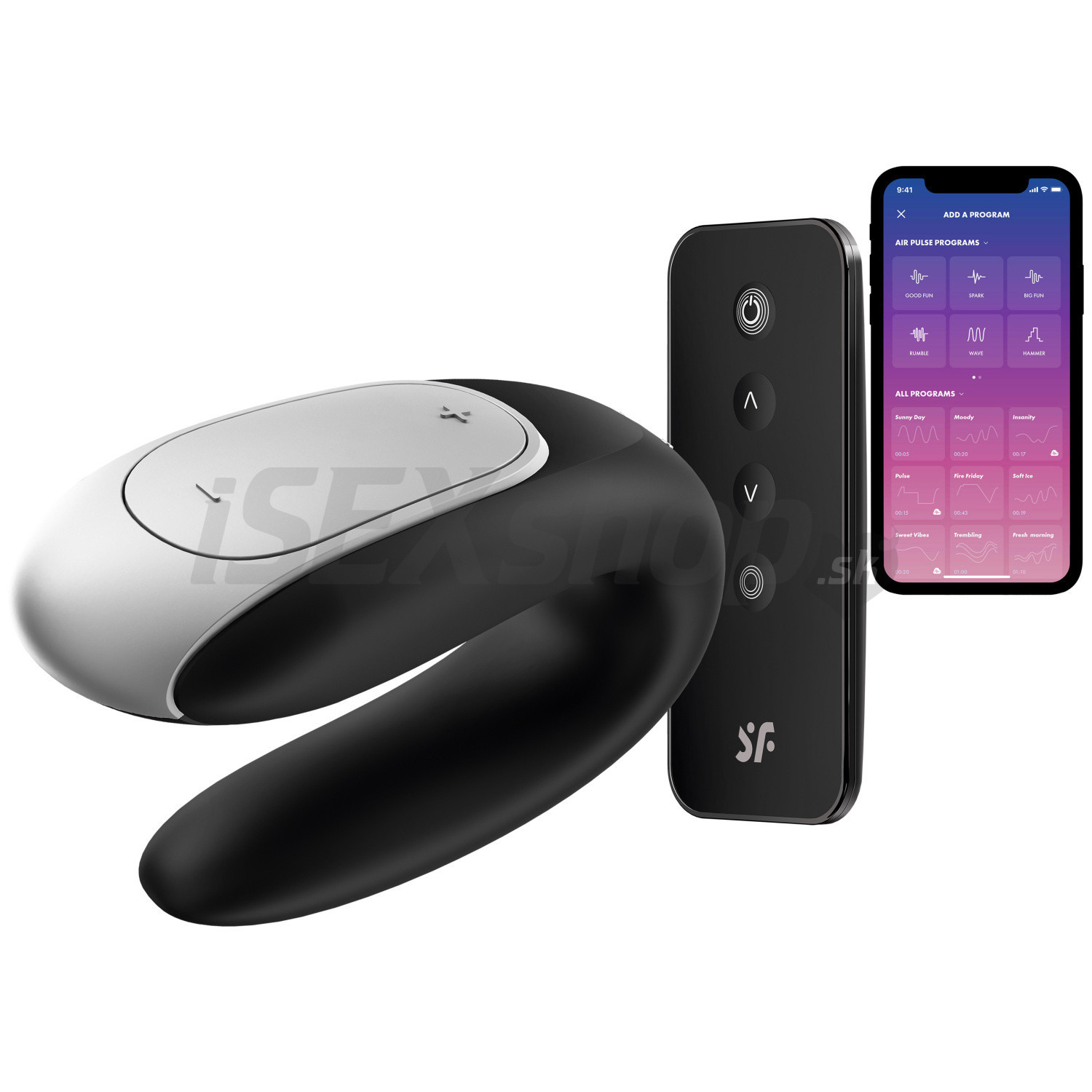 Satisfyer Double Fun čierny