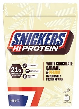 Mars protein snickers hiprotein powder 455 g - biela čokoláda caramel