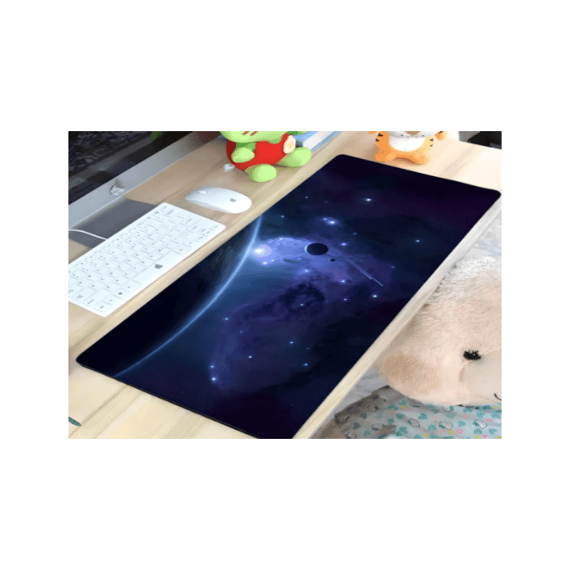 06322 DR Podložka pod klávesnicu a myš - vesmír 30x80 cm