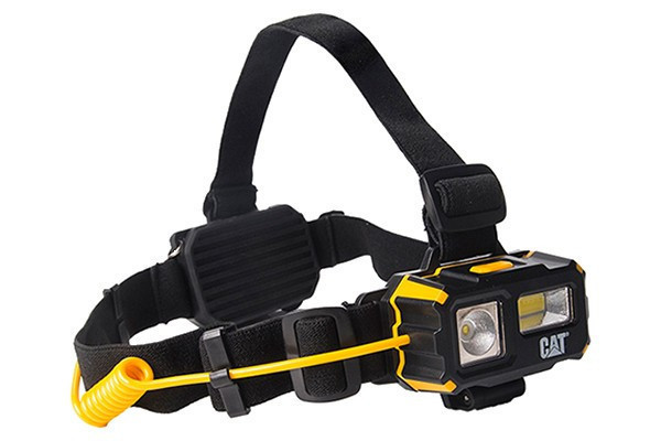 Caterpillar Multifunkčná čelovka LED