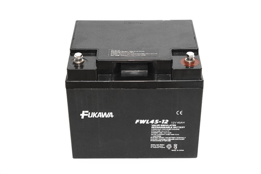 FUKAWA akumulátor FWL 45-12 (12V; 45Ah; závit M6; životnosť 10 rokov)