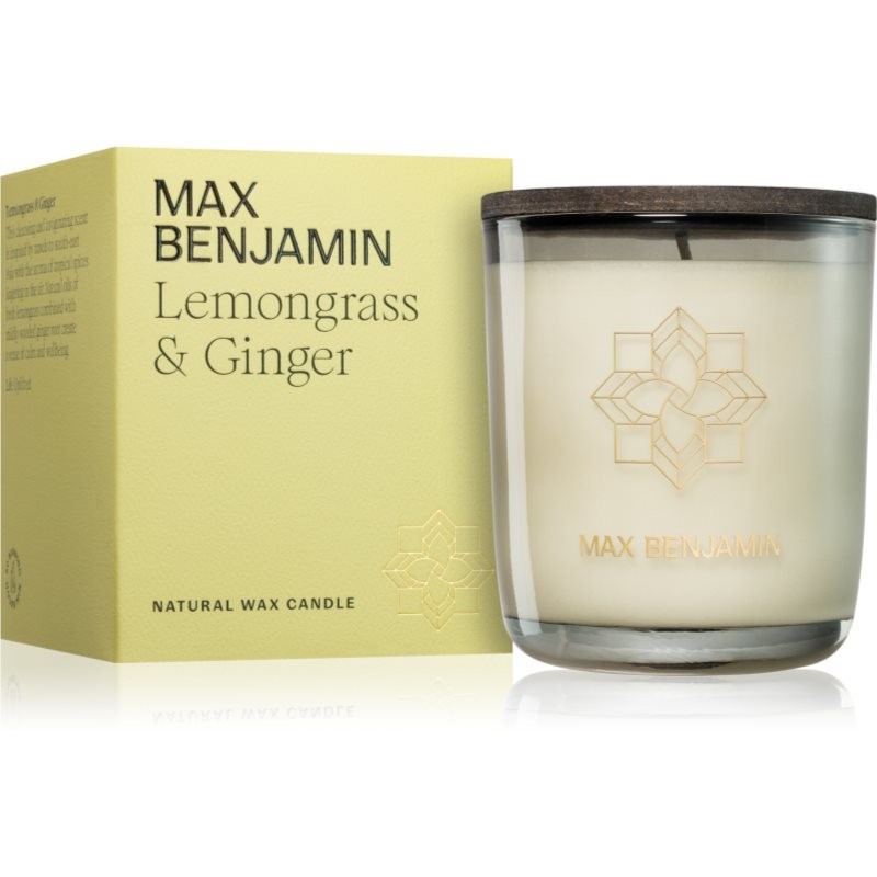 MAX Benjamin Lemongrass & Ginger vonná sviečka 210 g