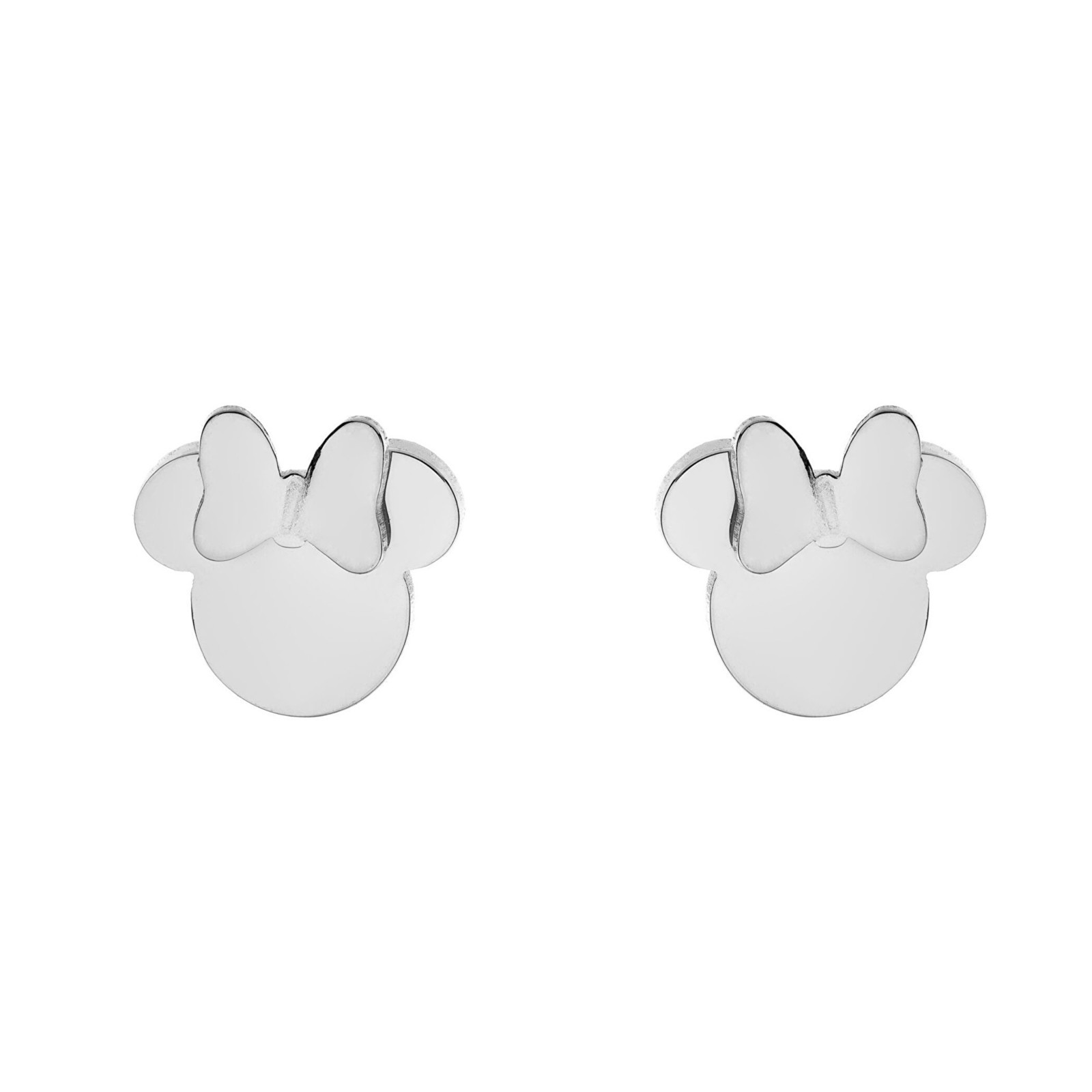 Disney Slušivé oceľové náušnice kôstky Minnie Mouse E600180L-B.CS