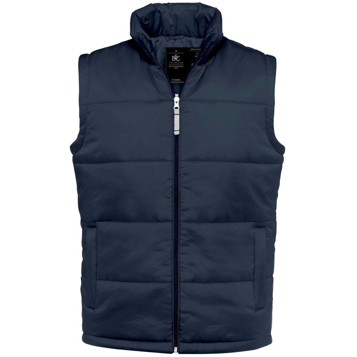 Pánska vesta B&C Bodywarmer - navy, S