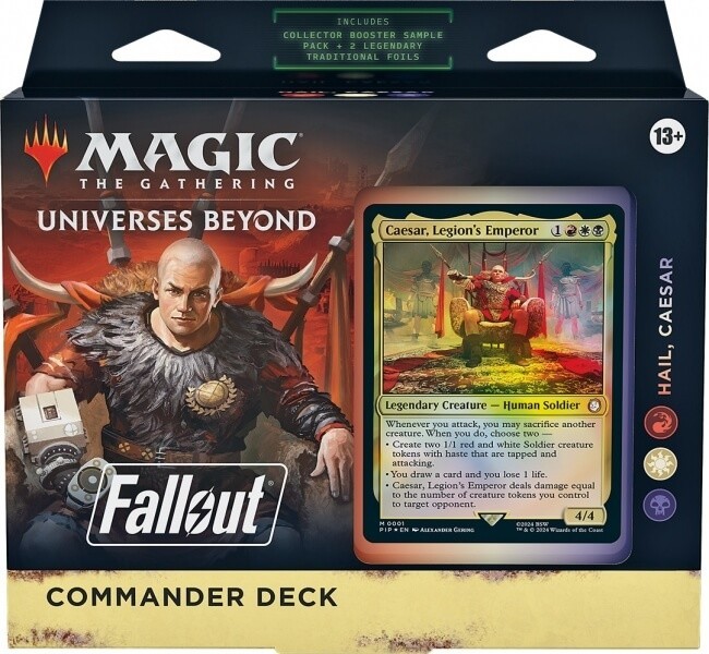Wizards of the Coast Magic the Gathering Universes Beyond: Fallout Commander Deck - Hail, Caesar