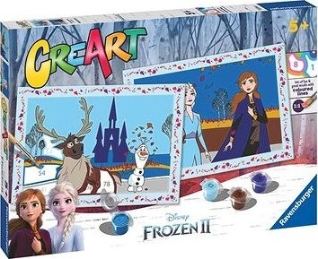 Ravensburger 235568 CreArt Disney: Ľadové kráľovstvo 2: Verní priatelia
