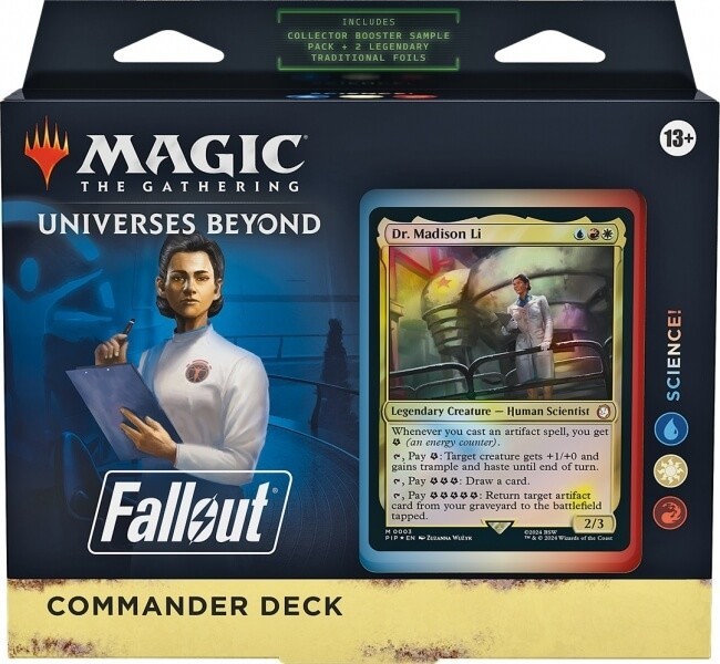 Wizards of the Coast Magic the Gathering Universes Beyond: Fallout Commander Deck - Science!