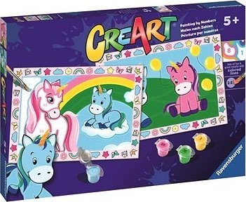 Ravensburger 236992 CreArt Roztomilí jednorožci