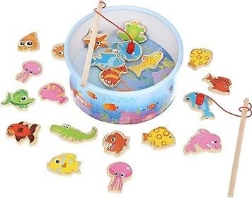 KRUZZEL Magnetická hra Lovenie rybičiek