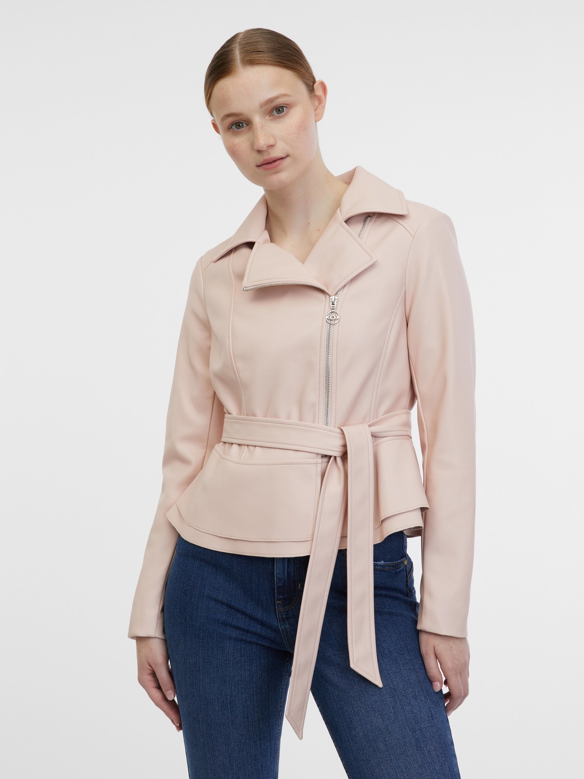 Orsay Light pink Women's Leatherette Jacket - Women
