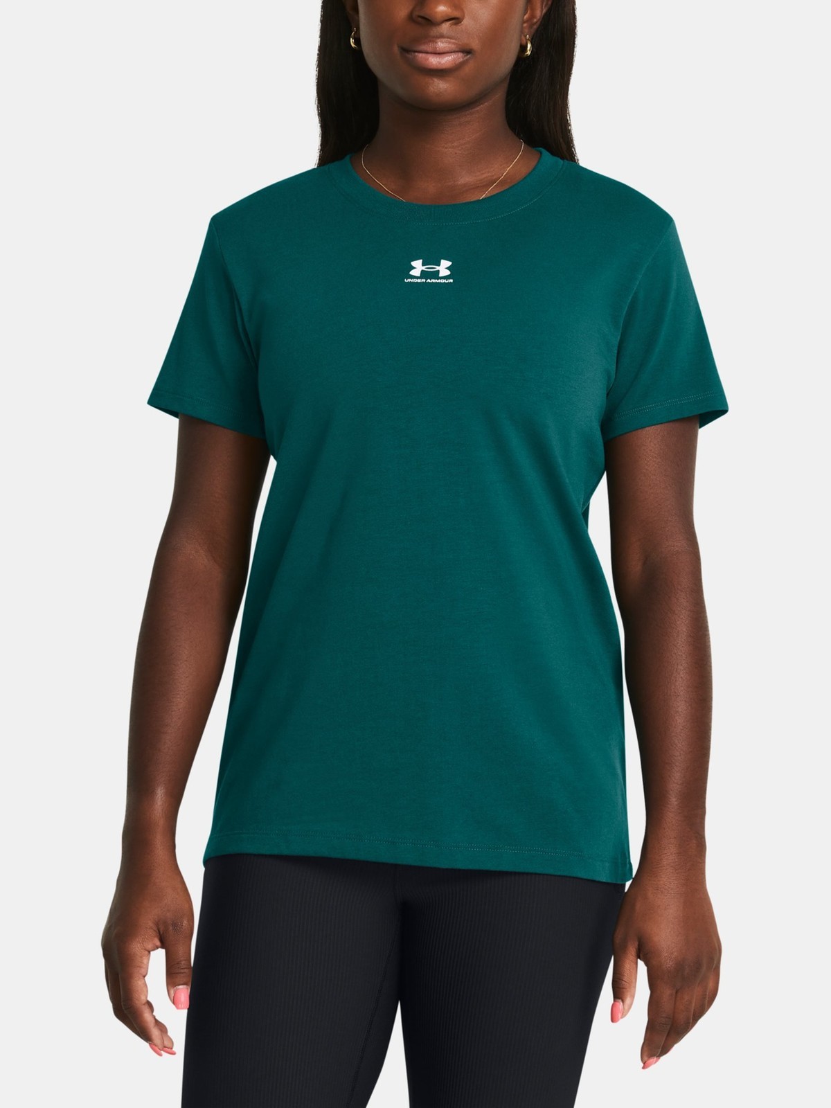 Under Armour Campus Core SS-BLU T-Shirt - Women