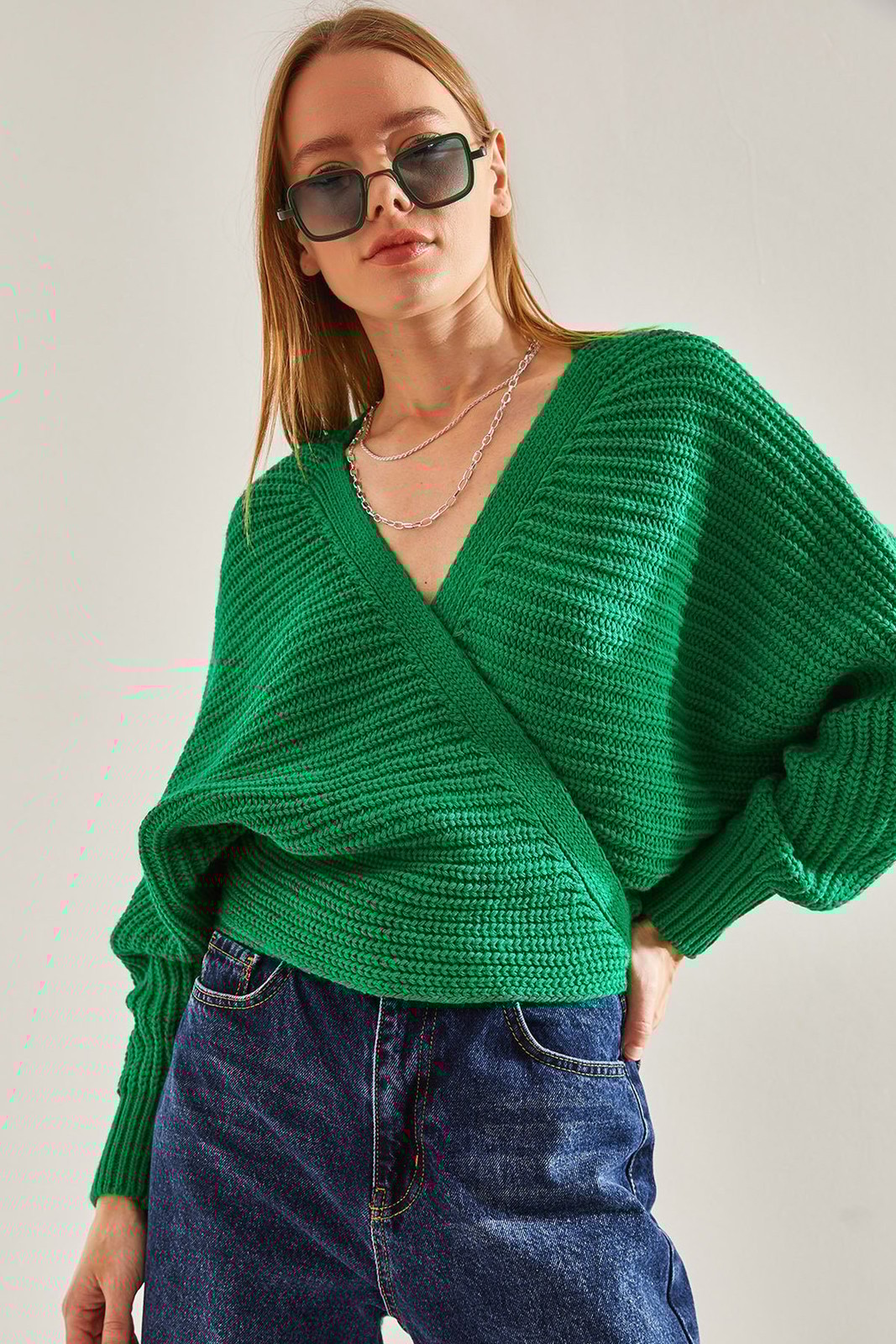 Bianco Lucci Women's Tie Detailed Knitwear Cardigan