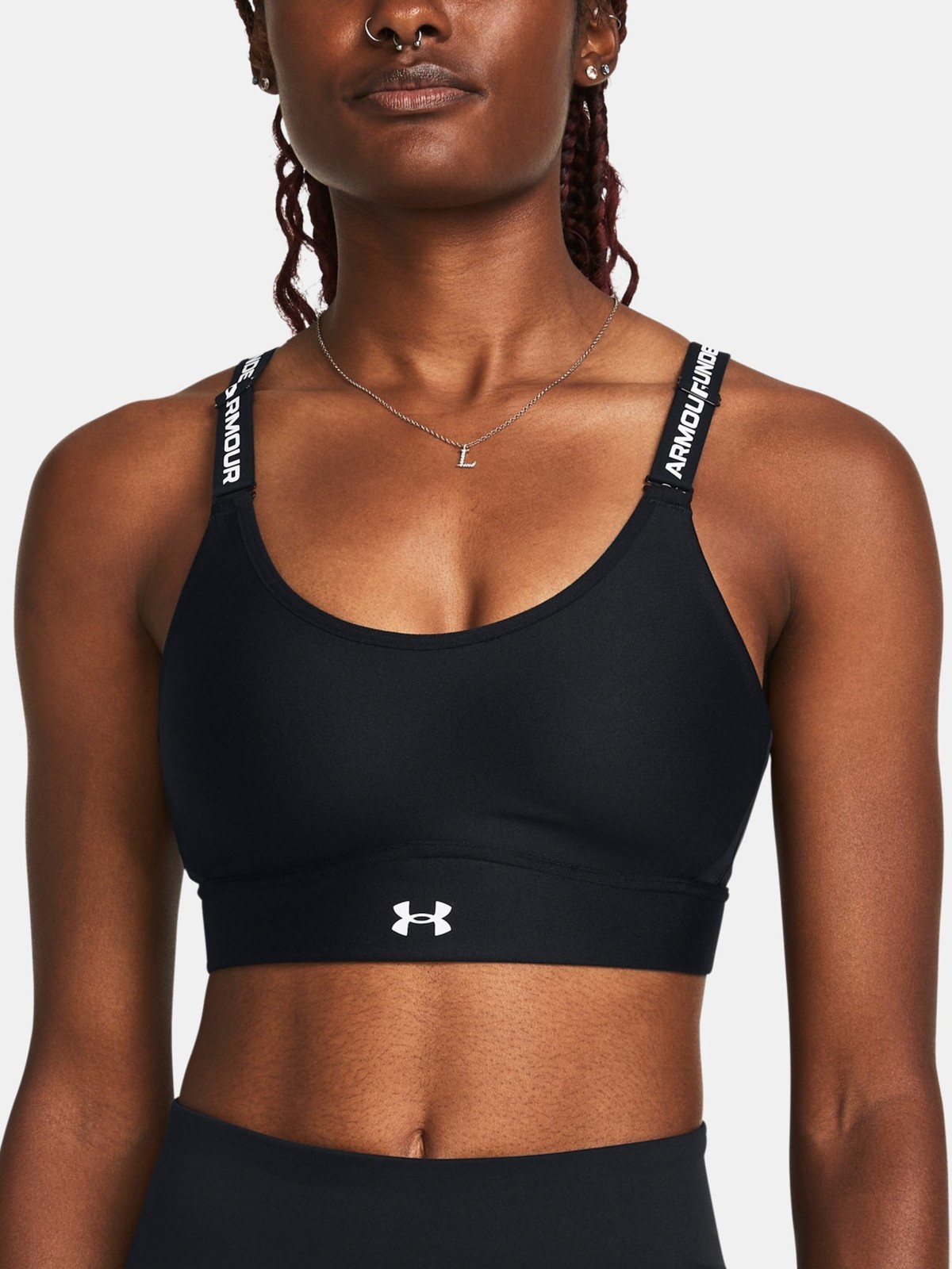 Under Armour Bra UA Infinity Mid 2.0 Bra-BLK - Women