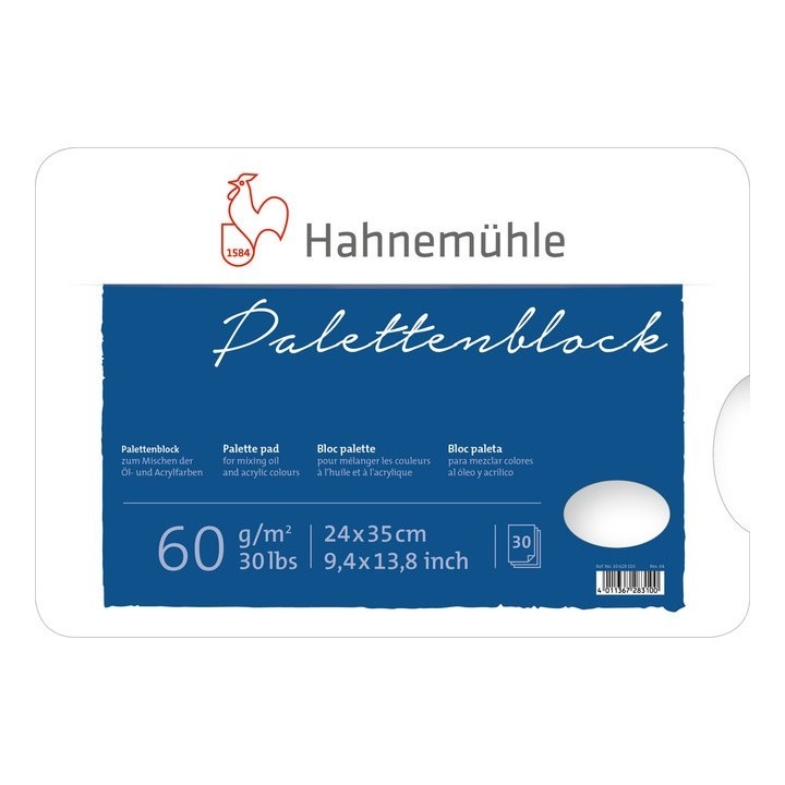Blok papierových paliet Hahnemühle 30 listov