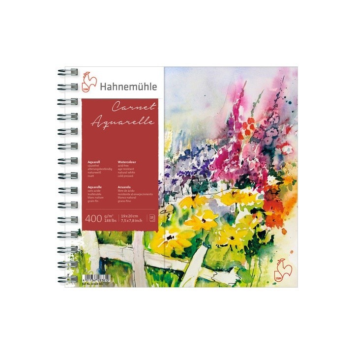 Akvarelový blok Hahnemühle Carnet de Voyage 19 x 20 cm