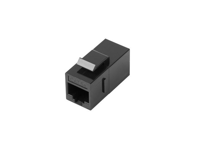 LANBERG FEED-THRU KEYSTONE CONNECTOR RJ45->RJ45 CAT.5E UTP