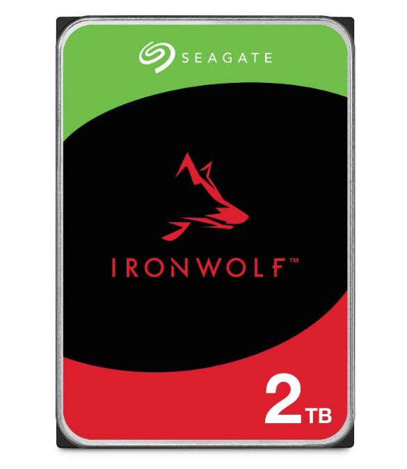 Seagate IronWolf, NAS HDD, 2TB, 3.5