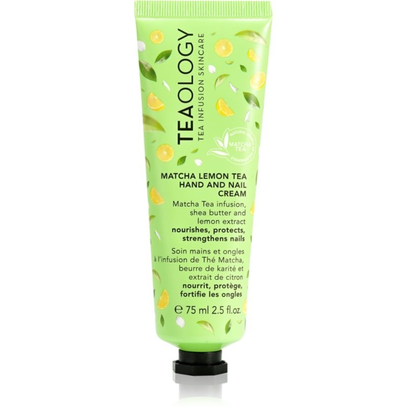 Teaology Hand and Nail Cream Matcha Tea krém na ruky a nechty s matchou 75 ml