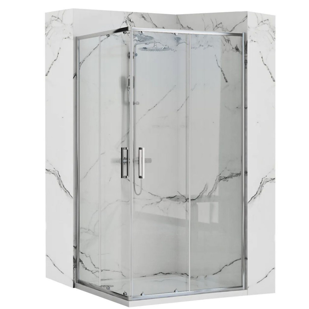REA/S - Sprchovací kút PUNTO 80x100 So sprchovou vaničkou Savoy KPL-K1009