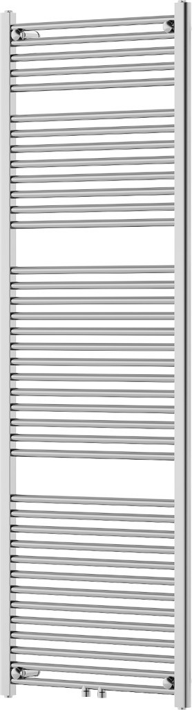 MEXEN - Mars vykurovací rebrík/radiátor 1800 x 600 mm, 752 W, chróm W110-1800-600-00-01