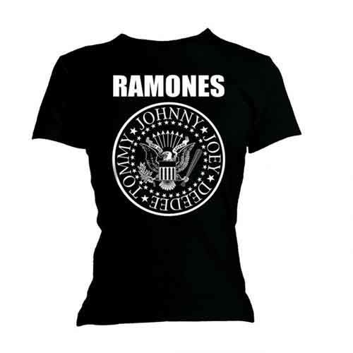 Ramones tričko Seal Čierna XS