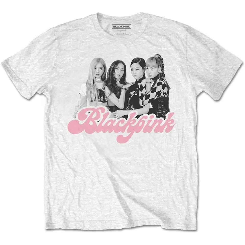 Blackpink tričko Photo Biela S