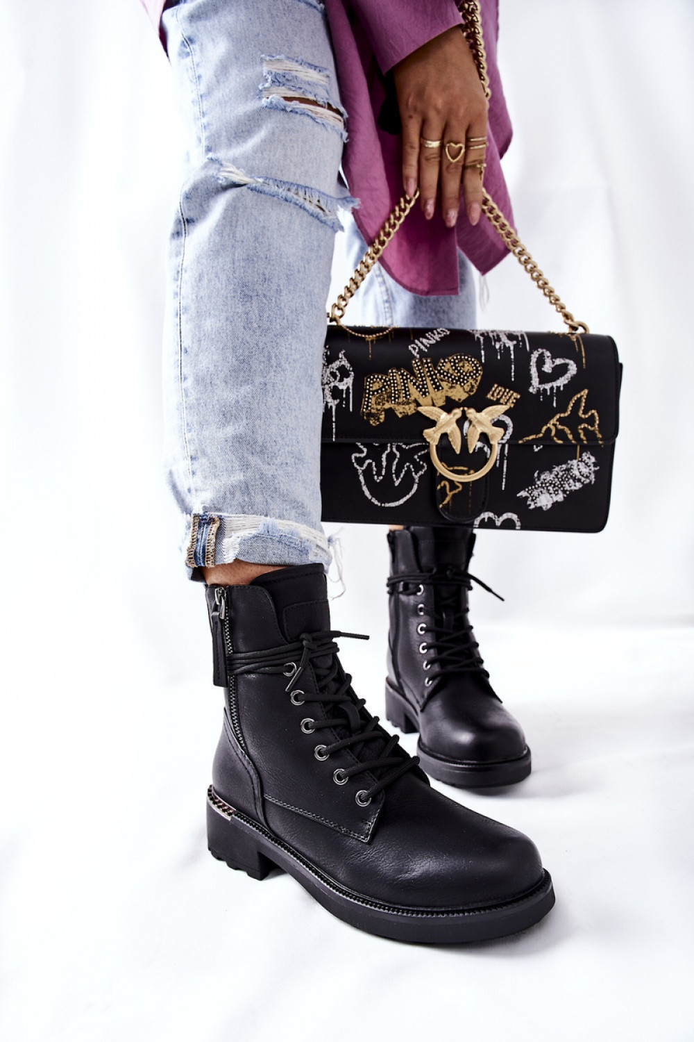 Šnurovací vyšší model 173432 Step in style 36