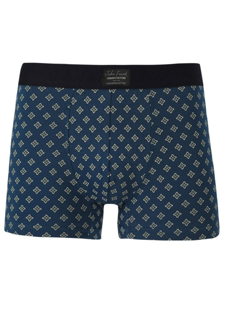 Pánske boxerky John Frank JFBUC140 L Tm. modrá