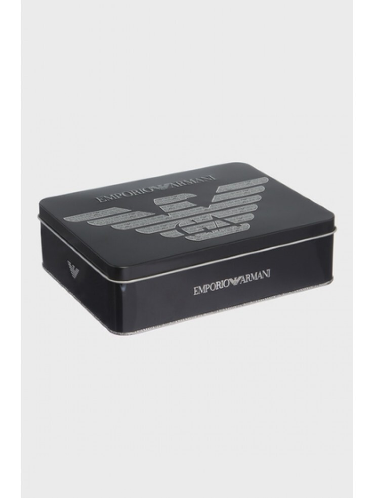 Pánske boxerky 112051 3F527 00020 čierne - Emporio Armani M