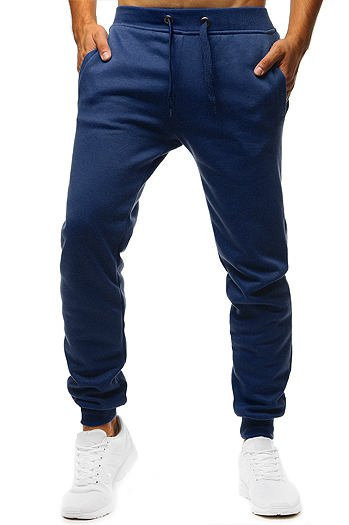 Pánske tepláky Dstreet UX2709 - modré M