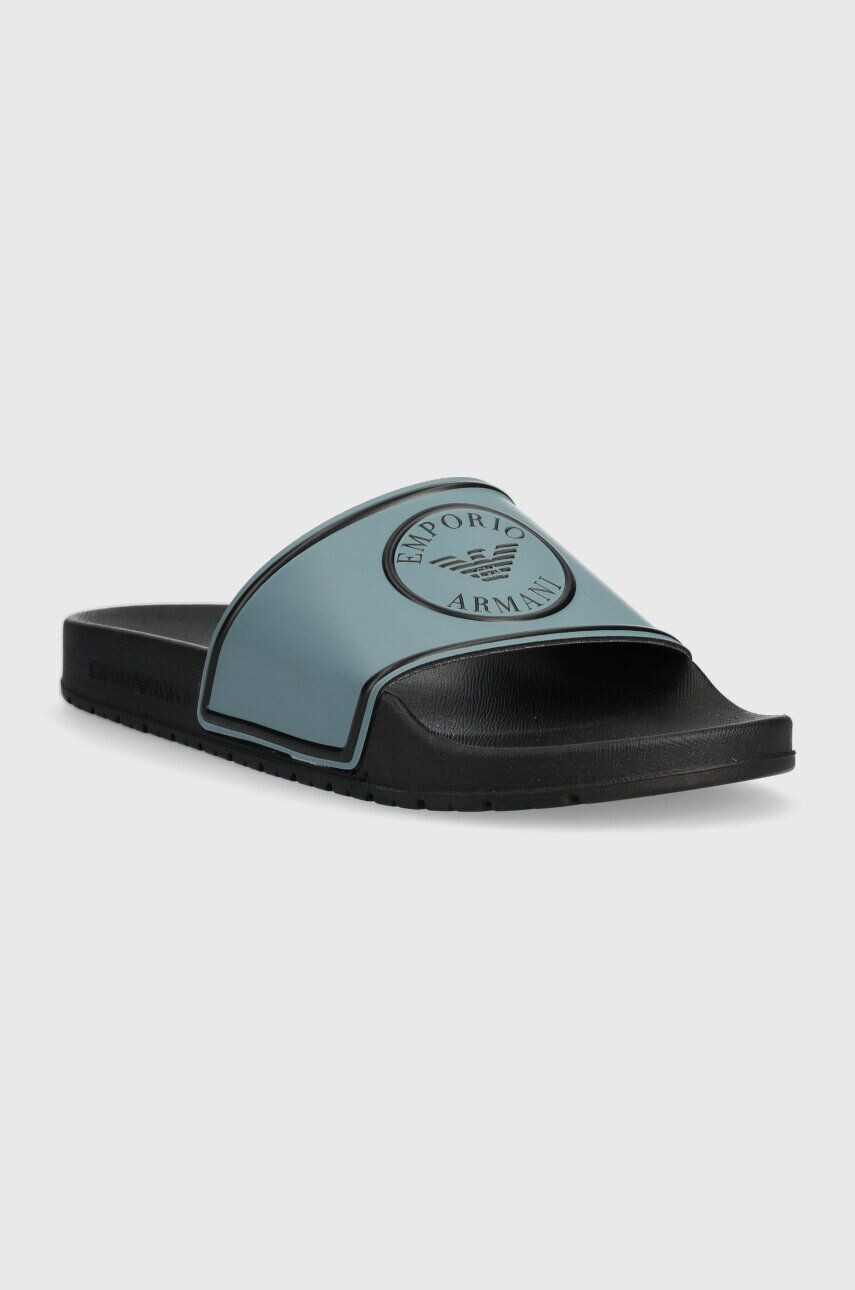Pánske nazúvaky XJPM14 XN870 S959 modré - Emporio Armani 42