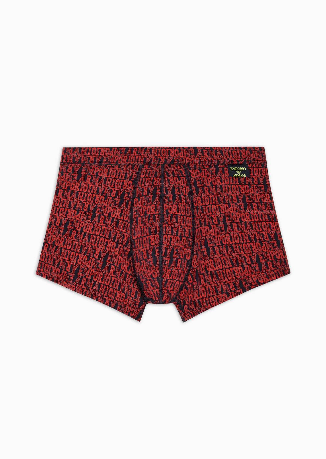 Pánske boxerky 112074 3F508 56936 čierne so vzorom - Emporio Armani L