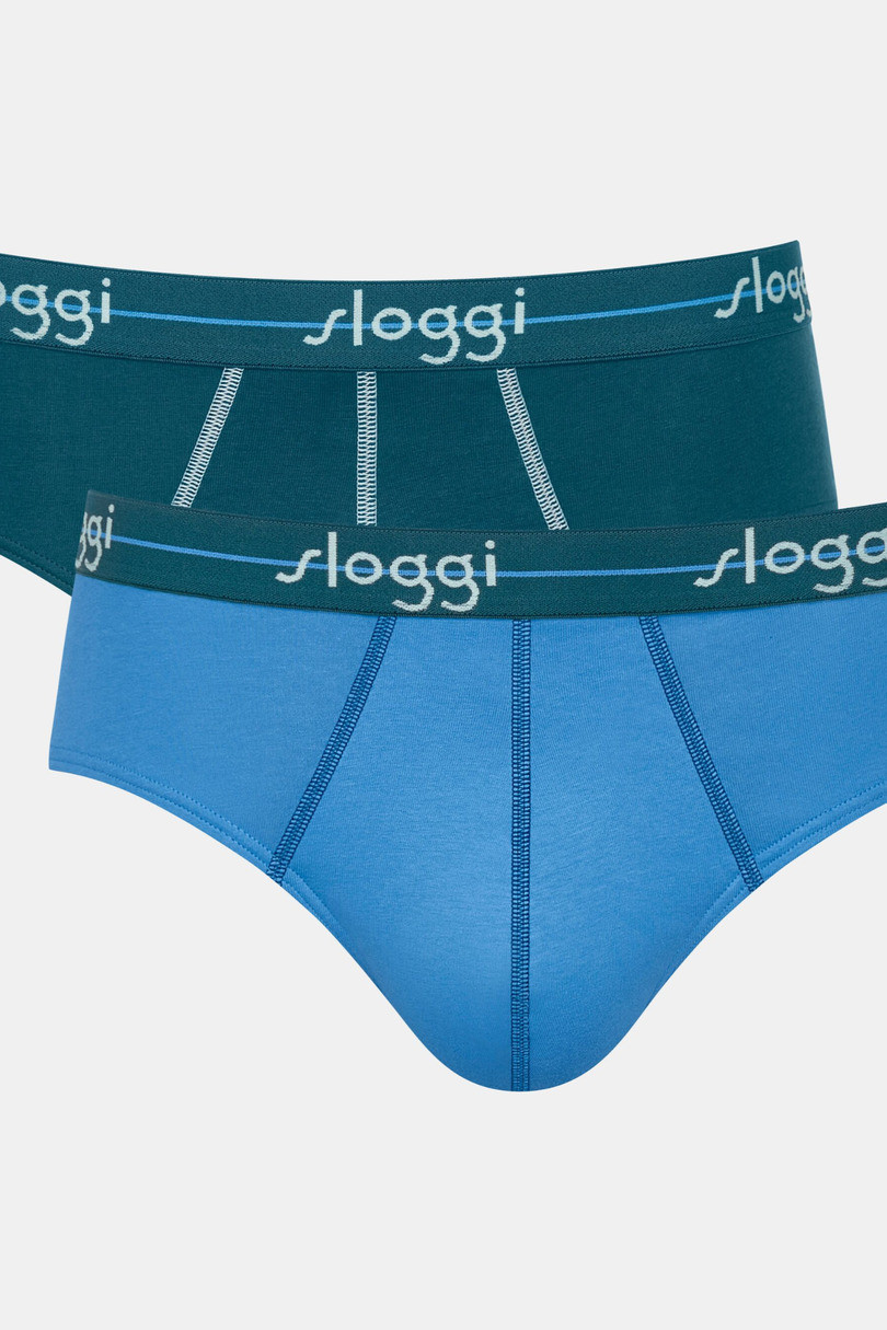 Pánske nohavičky SLOGGI MEN START MIDI C2P BOX modré džíny M