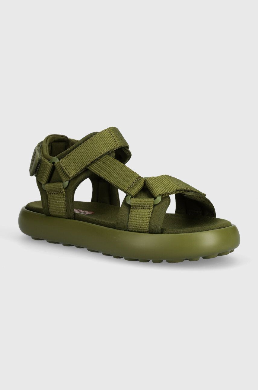 Sandále Camper Pelotas Flota Sandal pánske, zelená farba, K100942.003