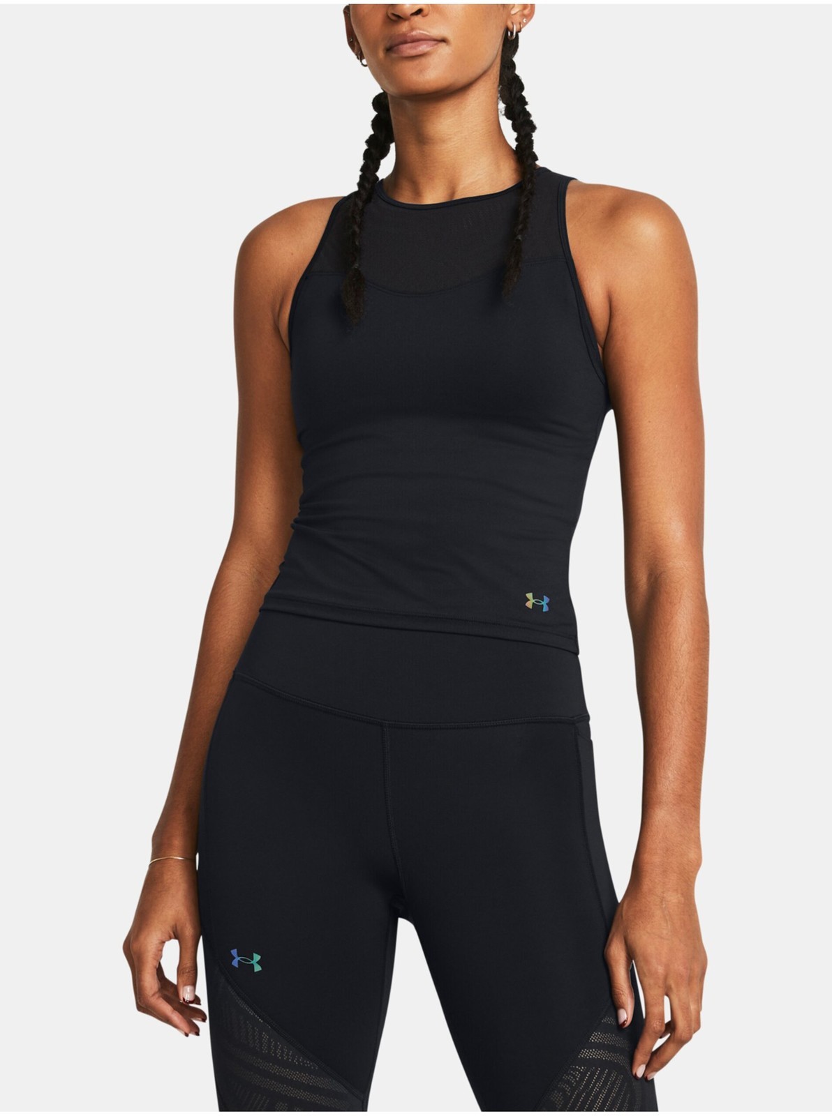 Čierne športové tielko Under Armour Vanish Elite Vent Tank