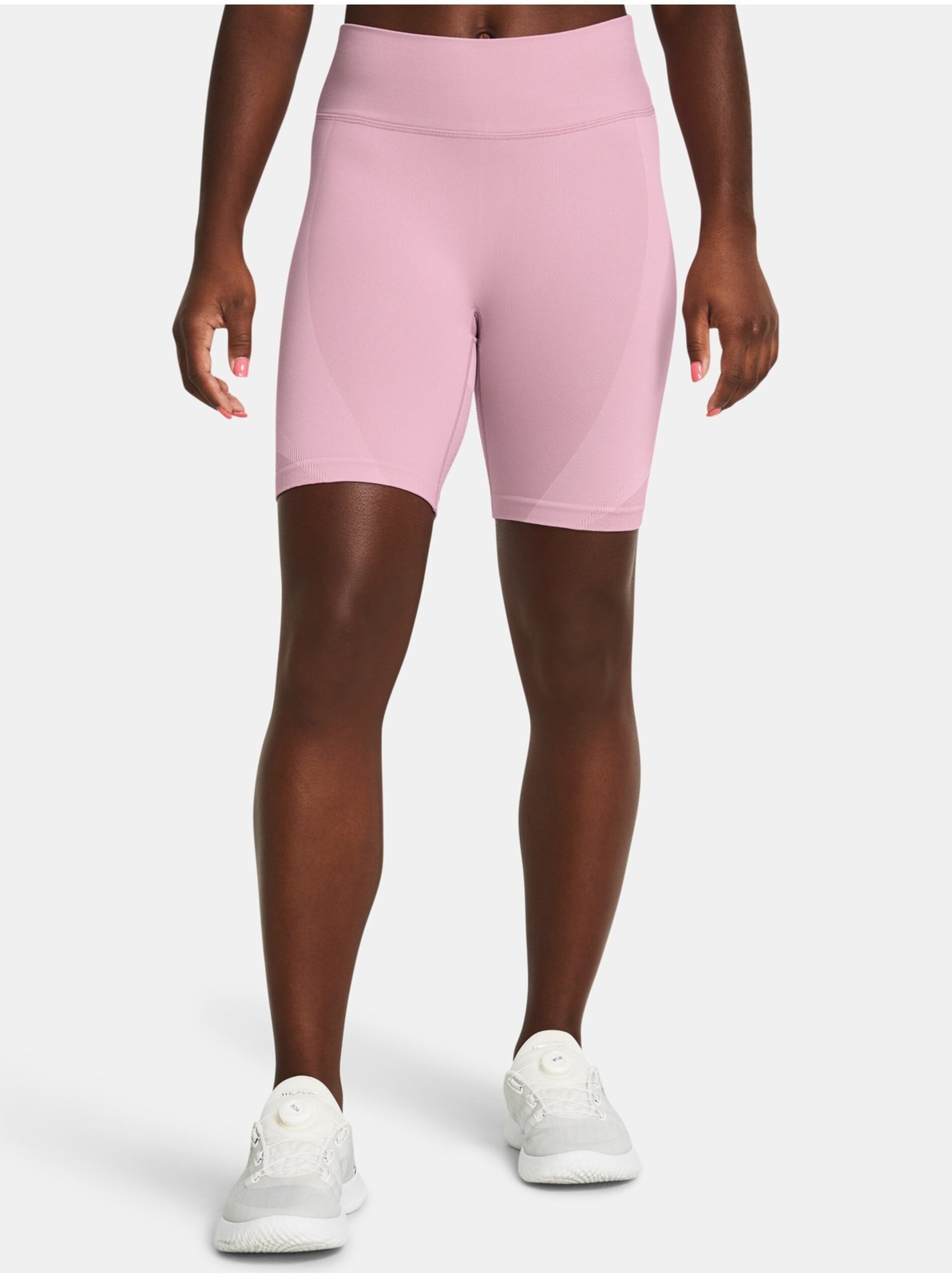 Ružové športové kraťasy Under Armour Vanish Elite Seamless Short