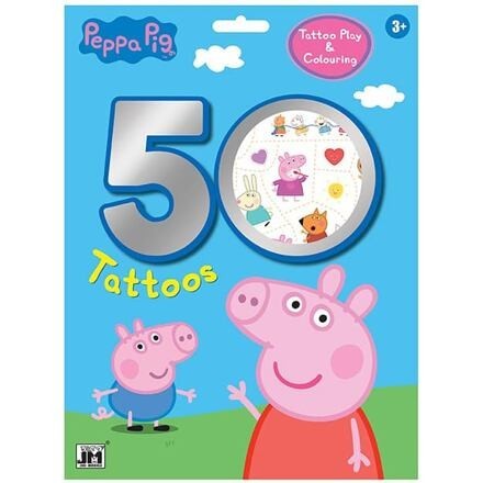 Jiri Models Tetovací set 50+ Prasiatko Peppa