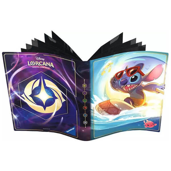 Ravensburger Album na kartovú hru Disney Lorcana: The First Chapter - Card Portfolio Stitch