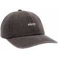 Šiltovky Obey Pigment lowercase 6 panel stra