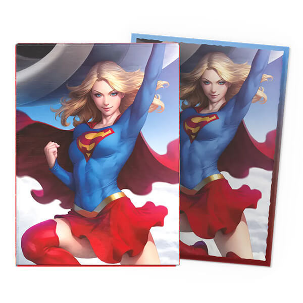 Dragon Shield Obaly na karty Dragon Shield Brushed Art Sleeves - Supergirl – 100 ks