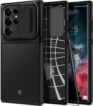 Spigen Optik Armor Black Samsung Galaxy S22 Ultra