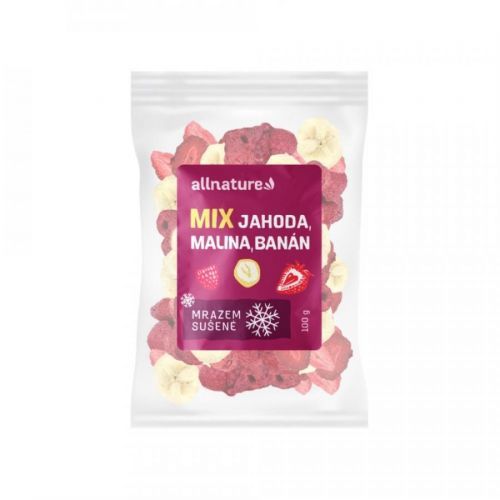 ALLNATURE Mix lyofilizovaného ovocia jahoda, malina, banán 100 g