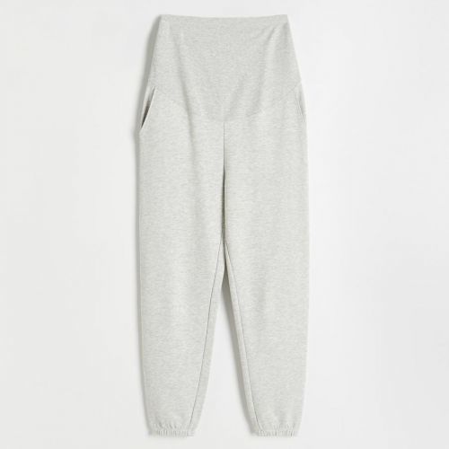 Reserved - Ladies` trousers - Svetlošedá