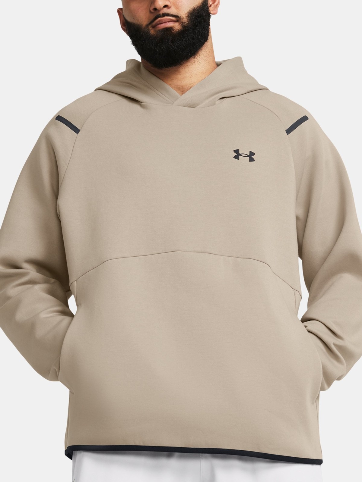 Under Armour Sweatshirt UA Unstoppable Flc HD-BRN - Men