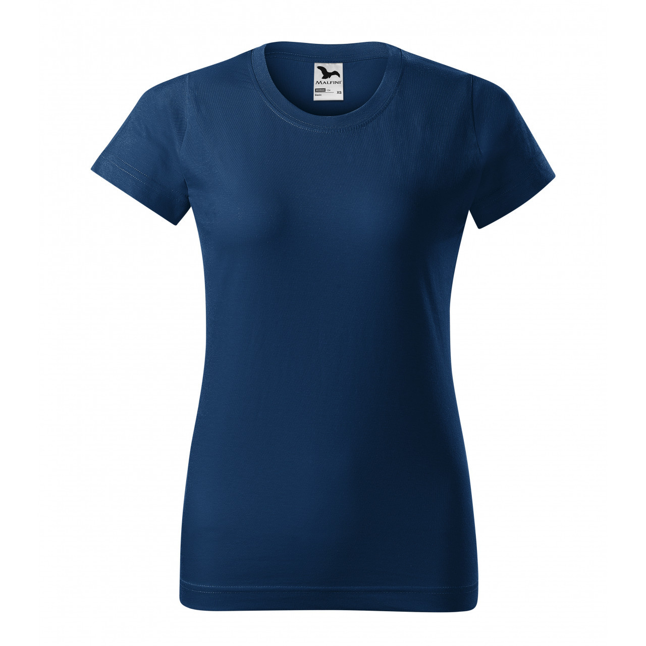 Tričko dámske Malfini Basic - světlé navy, XXL