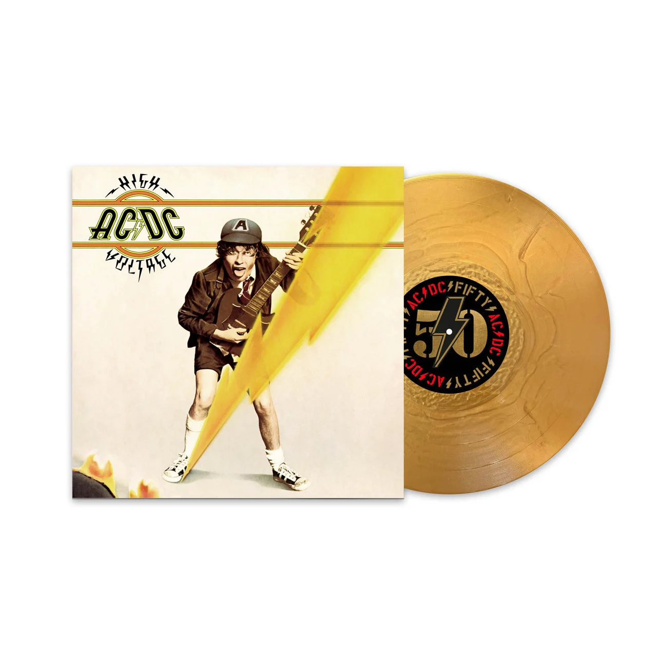 AC/DC - High Voltage (50th Anniversary) (Gold Metallic) LP